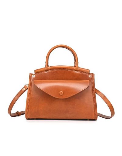 OLD TREND OLD TREND Laurel Genuine Leather Vintage Structured Satchel