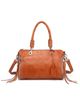 OLD TREND OLD TREND Lily Genuine Leather Classic Heritage Satchel - 1