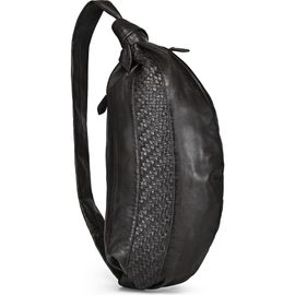 OLD TREND OLD TREND Lily Oversized Handwoven Convertible Leather Sling Bag