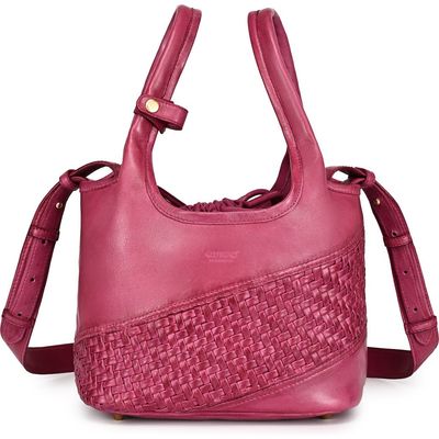 OLD TREND OLD TREND Lily Small Handwoven Everyday Leather Tote