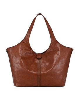 OLD TREND OLD TREND Marigold Genuine Leather Spacious Refined Carryall Tote