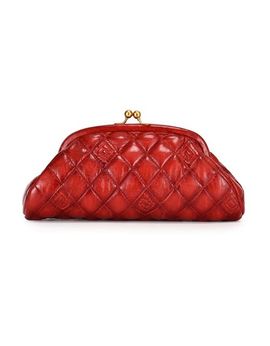 OLD TREND OLD TREND Petunia Quilted Leather Beauty Pouch