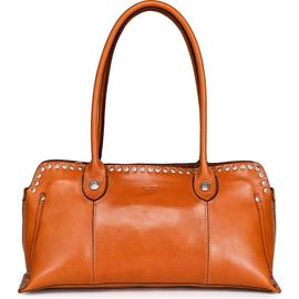 OLD TREND OLD TREND Soul Genuine Leather Studded Structured Shoulder Bag