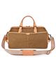 OLD TREND OLD TREND Speedwell Genuine Leather Waxed Canvas Travel Duffel - 3