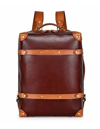 OLD TREND OLD TREND Speedwell Small Leather Trunk Backpack