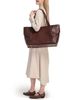 OLD TREND OLD TREND Wishbone Oversized Leather Carryall Tote - 2