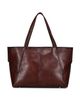 OLD TREND OLD TREND Wishbone Oversized Leather Carryall Tote - 4