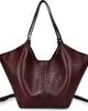 OLD TREND OLD TREND Wisteria Small Handwoven Leather Tote - 1