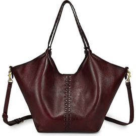 OLD TREND OLD TREND Wisteria Small Handwoven Leather Tote