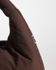 Olend OLEND Nico large nylon shoulder bag in chocolate-Brown - 3