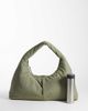 Olend OLEND Nico large nylon shoulder bag in sage-Green - 2