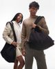 Olend OLEND Ona large soft nylon multiwear crossbody bag in black - 2
