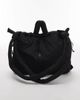 Olend OLEND Ona large soft nylon multiwear crossbody bag in black - 4