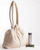 Olend OLEND Ona large soft nylon multiwear crossbody bag in sand-White - 2