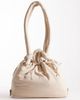 Olend OLEND Ona large soft nylon multiwear crossbody bag in sand-White - 4