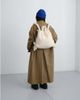 Olend OLEND Ona sherpa multiwear crossbody bag in sand-White - 3