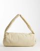 Olend OLEND Puffy nylon duffle shoulder bag in yellow - 1