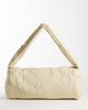 Olend OLEND Puffy nylon duffle shoulder bag in yellow - 4