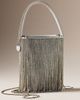 Olga Berg Billie Crystal Fringe Hand Bag - 3