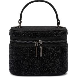 Olga Berg Olga Berg Beckie Crystal Top Handle Vanity Case