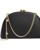 Olga Berg Olga Berg Celeste Curved Faux Leather Clutch - 1
