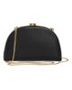 Olga Berg Olga Berg Celeste Curved Faux Leather Clutch - 5