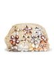 olga berg olga berg Fern Crystal Embellished Clutch - 1