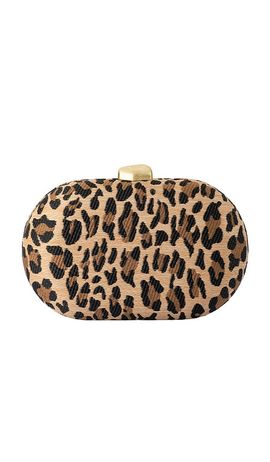 olga berg olga berg Giselle Woven Clutch