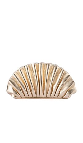 olga berg olga berg Hollie Pleated Clutch
