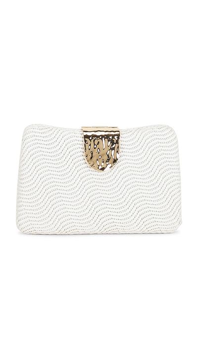 olga berg olga berg Lindy Woven Clutch