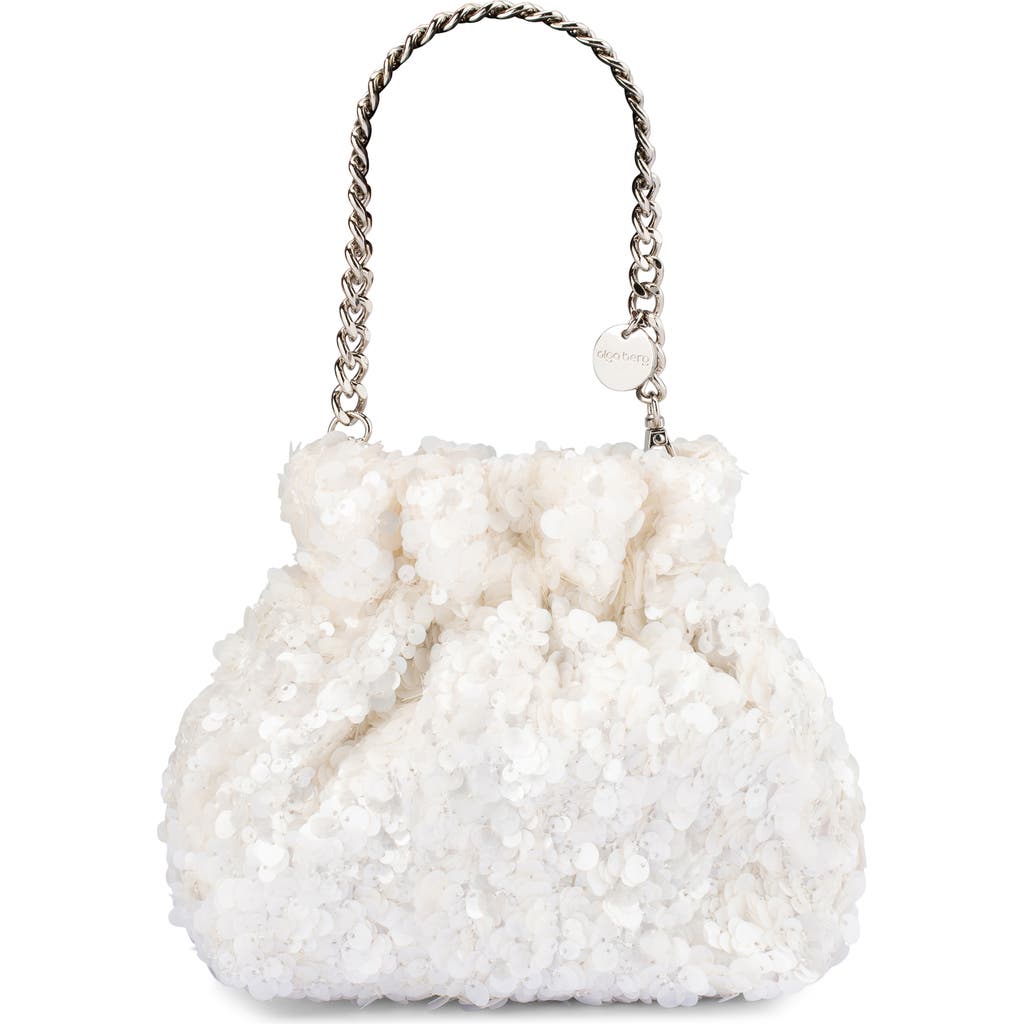 Olga Berg Olga Berg Mattie Sequin Top Handle Bag