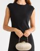 Olga Berg Olga Berg Meyer Crystal Oval Clutch - 4