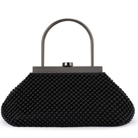Olga Berg Olga Berg Mimi Ball Mesh Frame Bag