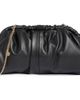 Olga Berg Olga Berg Nix Gathered Soft Faux Leather Frame Clutch - 1