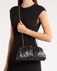 Olga Berg Olga Berg Nix Gathered Soft Faux Leather Frame Clutch - 2