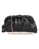 Olga Berg Olga Berg Nix Gathered Soft Faux Leather Frame Clutch - 4