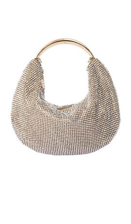 olga berg olga berg Pixie Crystal Mesh Bag