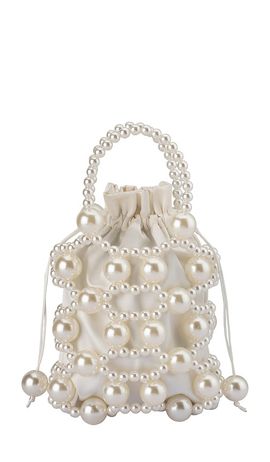 olga berg olga berg Sammy Beaded Cage Bag