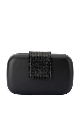 olga berg olga berg Selene Crystal Tab Clutch