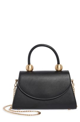 Olga Berg Olga Berg Siren Faux Leather Top Handle Bag