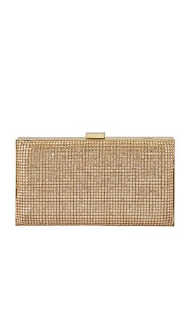 olga berg olga berg Stef Crystal Box Clutch