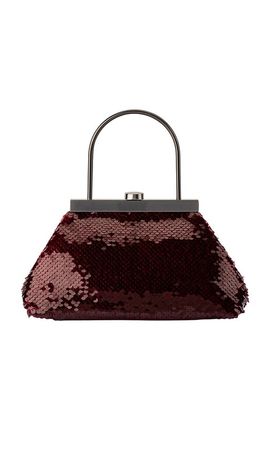 olga berg olga berg Tori Sequin Top Handle Bag
