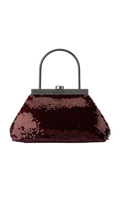 olga berg olga berg Tori Sequin Top Handle Bag