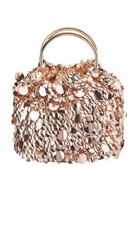 olga berg olga berg Vera Sequin Top Handle Bag