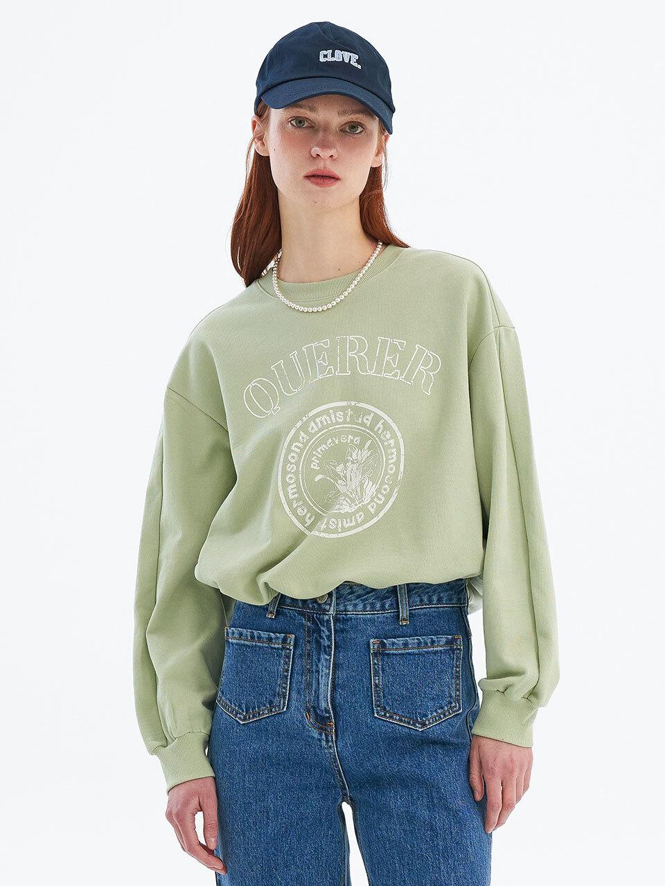 OLIVE DES OLIVE Drawstring Sweatshirt OW4SE1620
