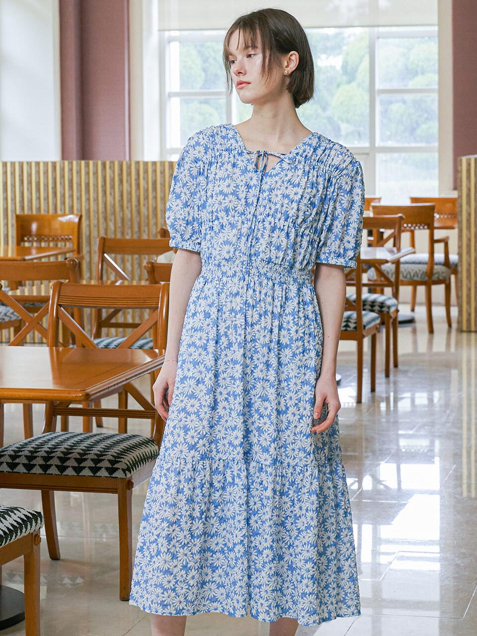 OLIVE DES OLIVE Floral Print Maxi Dress