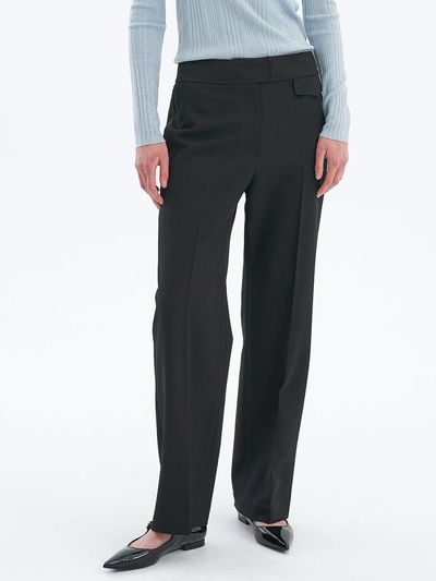 OLIVE DES OLIVE Front decoration pocket semi bootcut pants OW4SL2160
