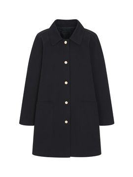 OLIVE DES OLIVE Single Half Trench Coat (OH5XR1830)