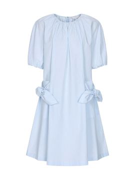 OLIVE DES OLIVE Tunic Ribbon Pocket Midi Dress - 2colors