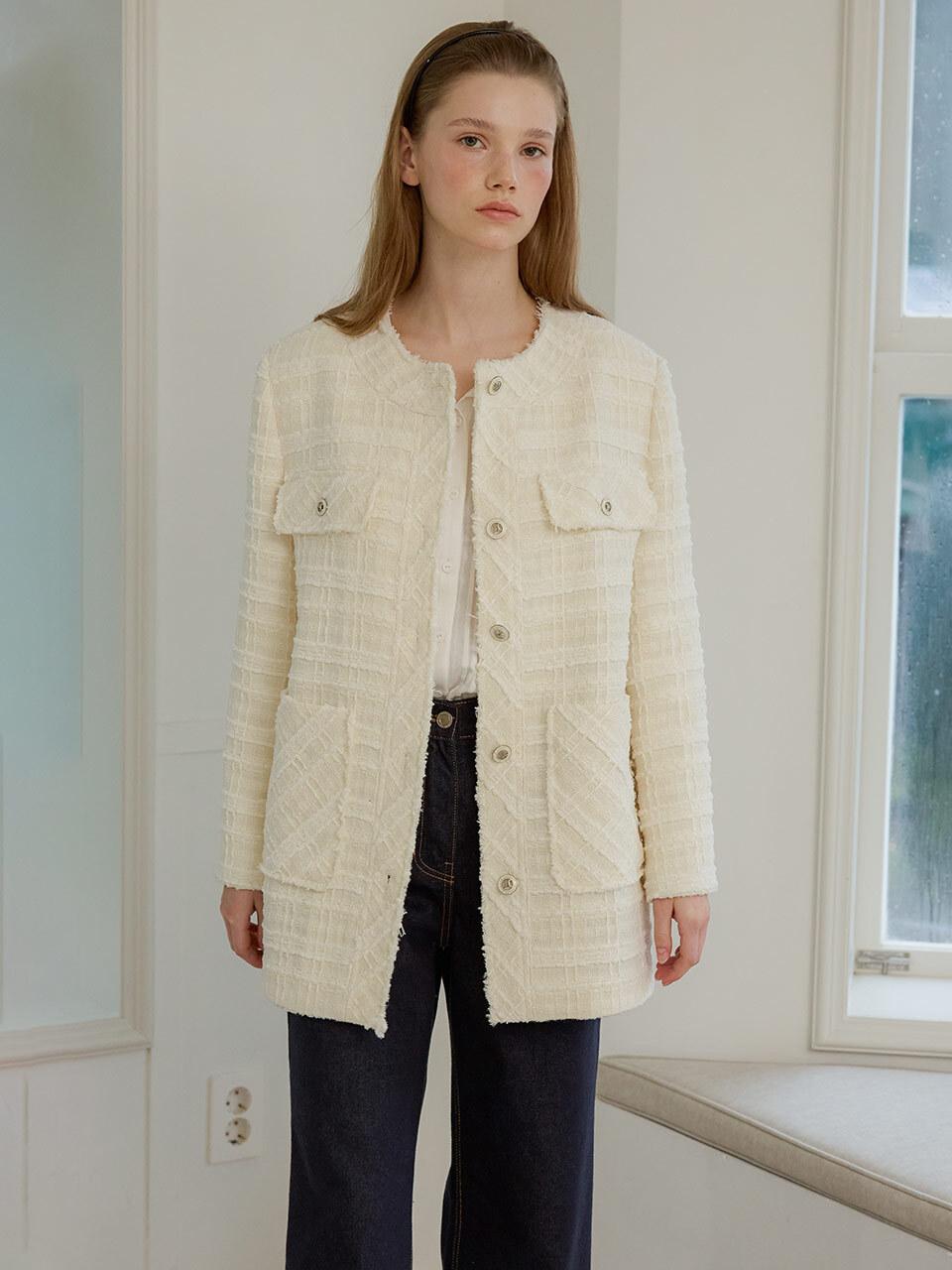 OLIVE DES OLIVE Tweed jacket OW4WJ9100